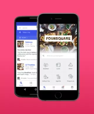 The Foursquare Mobile App