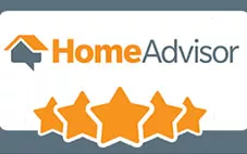 5 Star reviews on homeadvisor