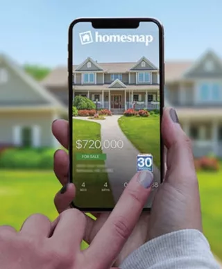 The Homesnap mobile app