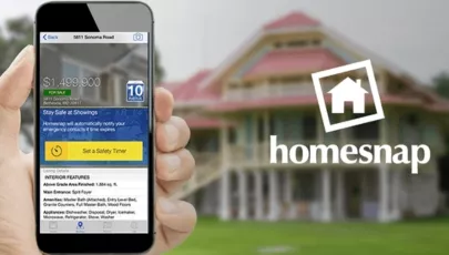 The Homesnap mobile app