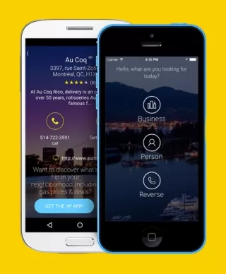 Yellow Pages mobile app