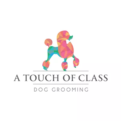 A Touch of Class Dog Grooming Logo