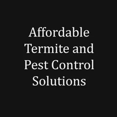 Affordable Termite and Pest Control Solutions Logo