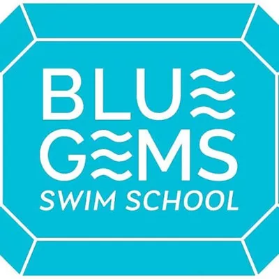 Blue Gems Swim School logo