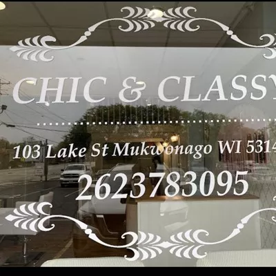 Chic And Classy Salon Logo