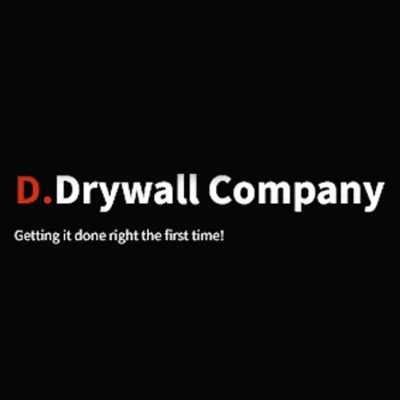 D.Drywall Company Logo