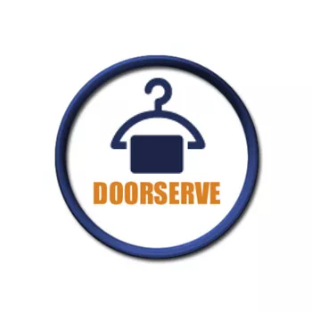 DoorServe Dry Cleaning & Laundry Logo