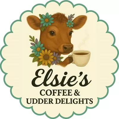 Elsie's Coffee & Udder Delights  Logo
