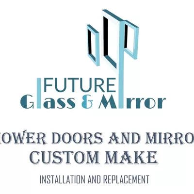 FUTURE GLASS AND MIRROR Logo