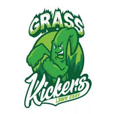 Grass Kickers Lawn Care  Logo