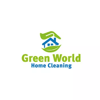 Green World Home Cleaning Logo