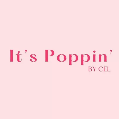 It’s Poppin’ by Cel logo