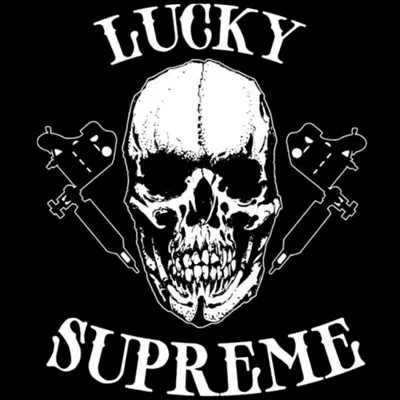 Lucky Supreme Tattoo Logo