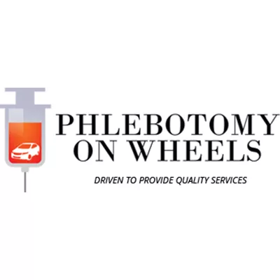 Phlebotomy on Wheels  Logo
