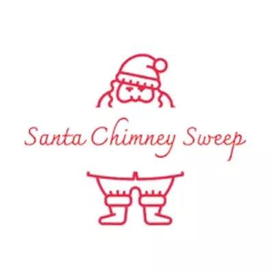 Santa Chimney Sweep Logo