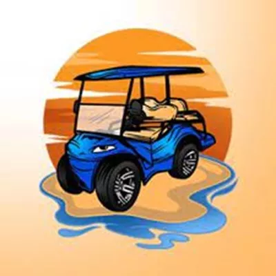 Street Legal Golf Cart Rentals - Pensacola Beach Logo