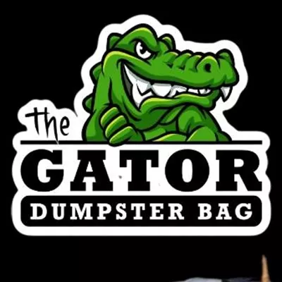 The Gator Dumpster Bag Logo