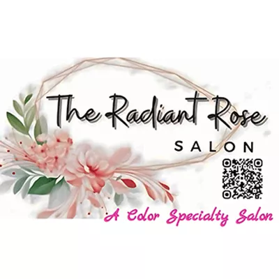 The Radiant Rose Salon Logo