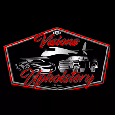 Visions Upholstery  Logo