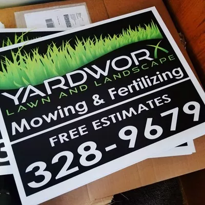 Yardworx Lawn and Landcape Logo
